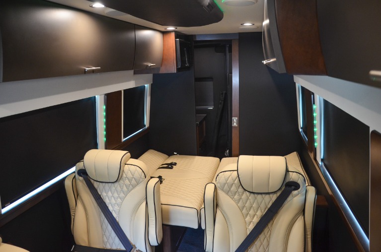 New 2022 Mercedes-Benz 170 Ext Sprinter Family Day Lounge FD8 3500XD 10 Passenger for sale Sold at Iconic Sprinters in Fort Worth TX 76106 2