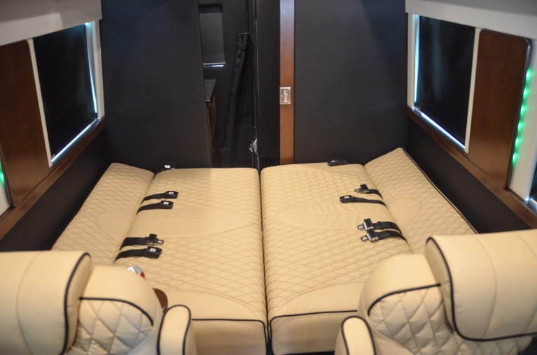 New 2022 Mercedes-Benz 170 Ext Sprinter Family Day Lounge FD8 3500XD 10 Passenger for sale Sold at Iconic Sprinters in Fort Worth TX 76106 4
