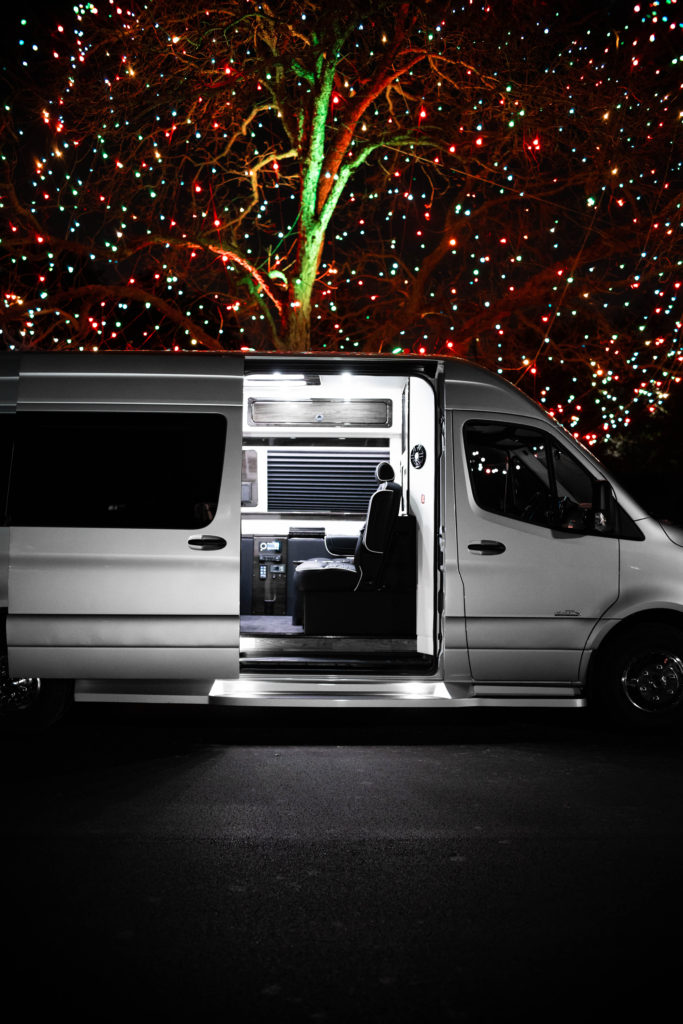 Passenger Side View Mercedes-Benz Business Club J Luxury Sprinter Van - For Sale - Iconic Sprinters - Dallas Texas