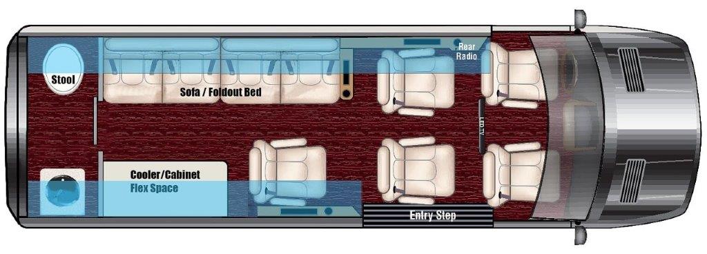 Available Floor Plan Family Day Lounge 170 FD7 FLEX