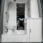 camper van bathroom and shower