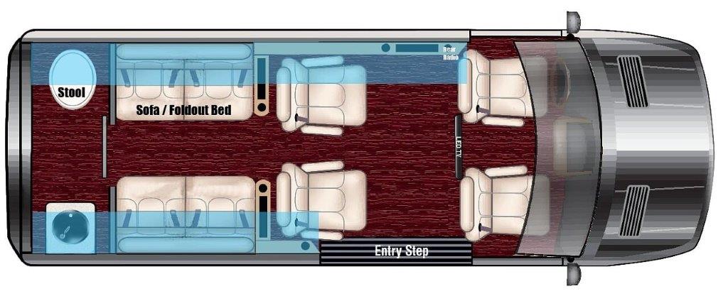 Available Floor Plan Metro Day Lounge 144 D6